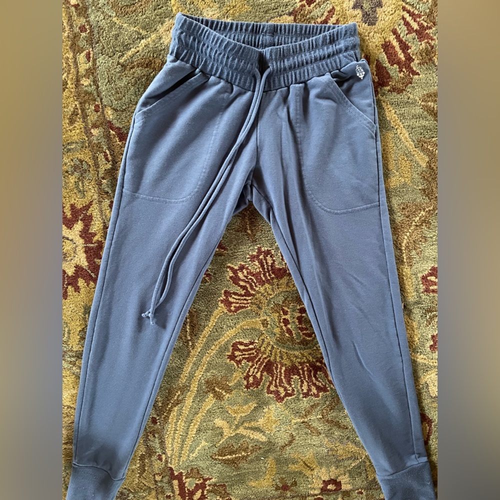 Navy blue FP movement sweat pants